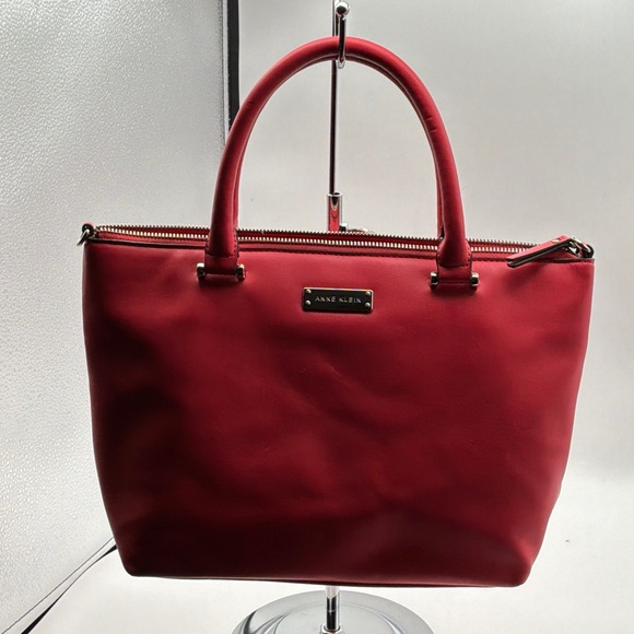 Anne Klein Handbags - Anne Klein Vibrant Red Tote